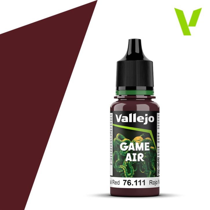 VALLEJO GAME AIR: 111 Nocturnal Red 18ml