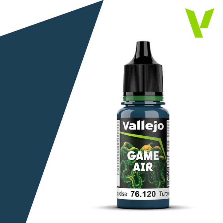 VALLEJO GAME AIR: 120 Abyssal Turquoise 18ml
