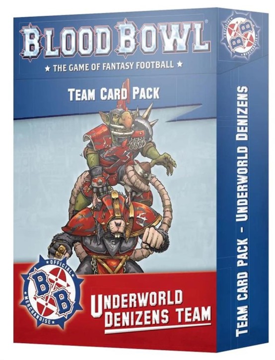 BLOOD BOWL: Underworld Denizens Team Card Pack - EN