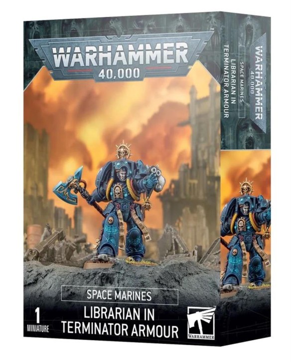 W40K: Librarian In Terminator Armour