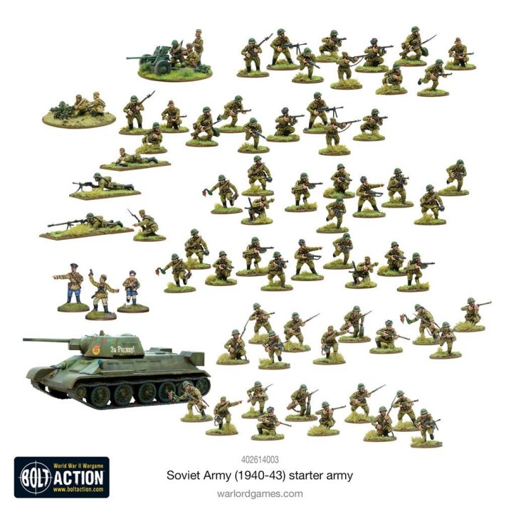 BOLT ACTION: Soviet Army (1940-43) Starter Army