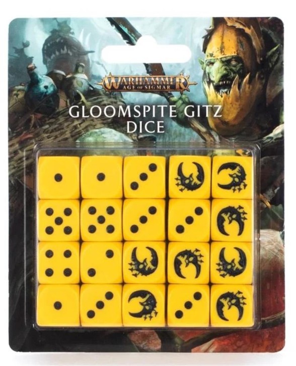 AOS: Gloomspite Gitz Dice Set