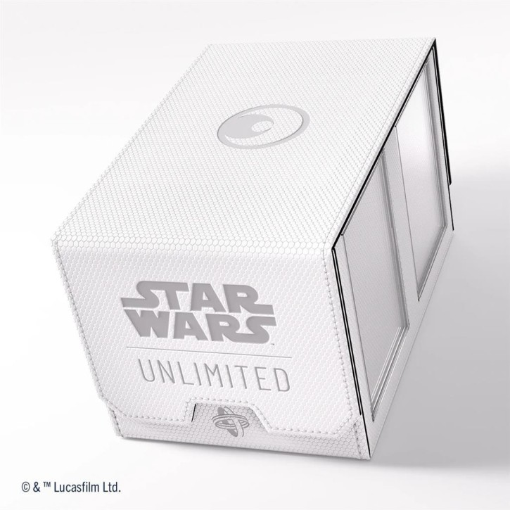 GAMEGENIC: Star Wars: Unlimited Double Deck Pod (White/Black