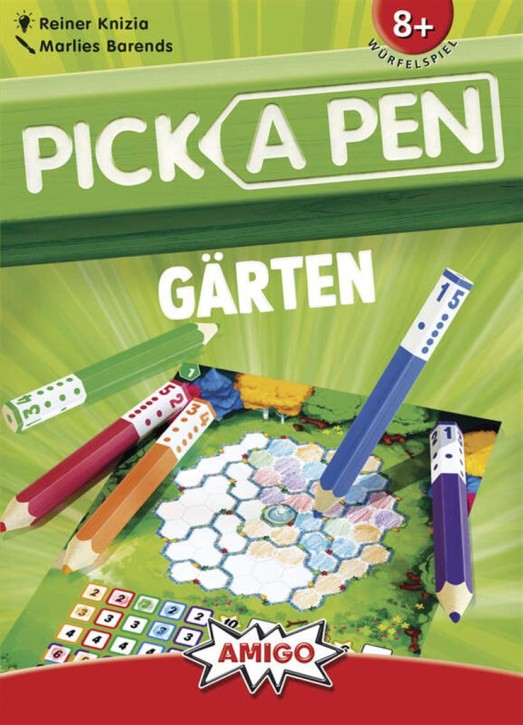 PICK A PEN: Gärten - DE