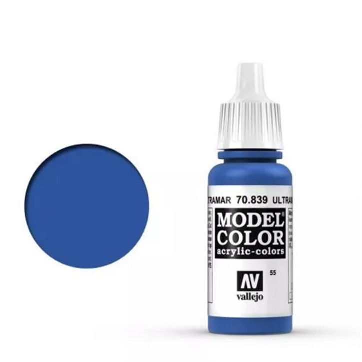 Vallejo Model Color: 055 Ultramarin Blau 17ml (70839)
