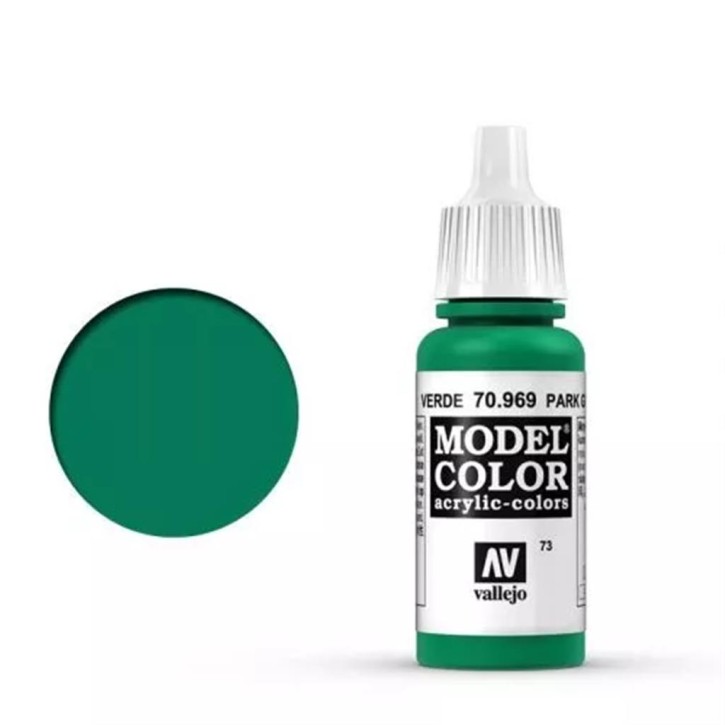 Vallejo Model Color: 073 Park Green Flat 17ml (70969)