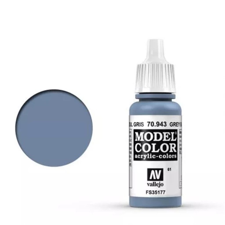 Vallejo Model Color: 061 Grey Blue 17ml (70943)