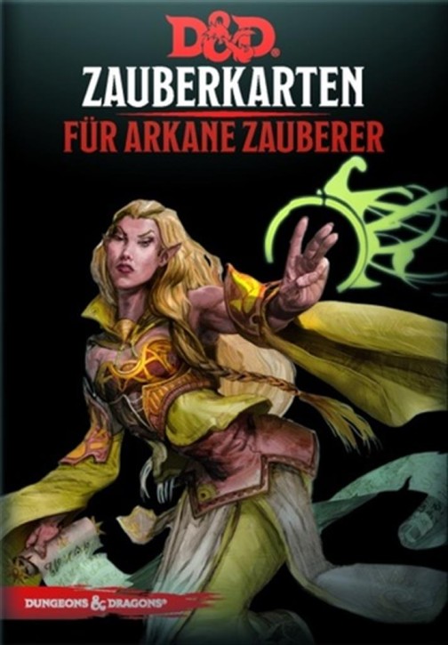 D&D: Zauberkarten für arkane Zauberer - DE