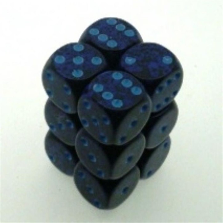 CHESSEX: Speckled Cobalt 12 x 6 seitige Würfel