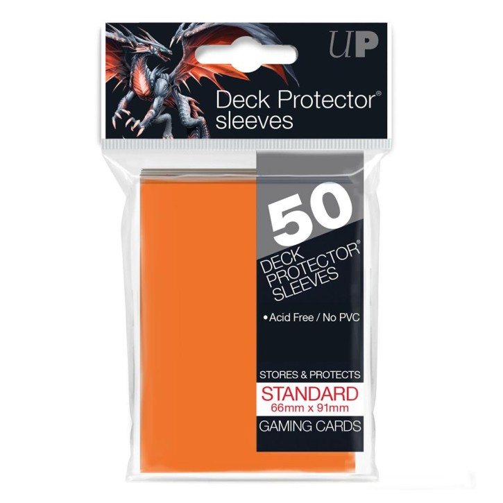ULTRA PRO: Sleeves Standard - Glanz Orange (50)