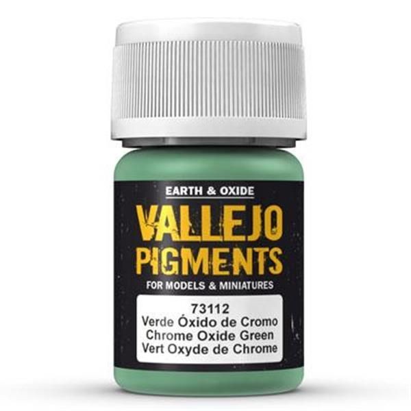 Vallejo Pigment: Chrome Oxide Green 30ml