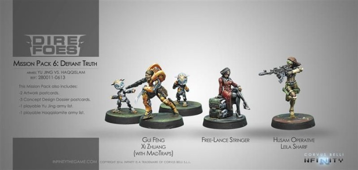 INFINITY: Dire Foes Mission Pack 6: Defiant Truth