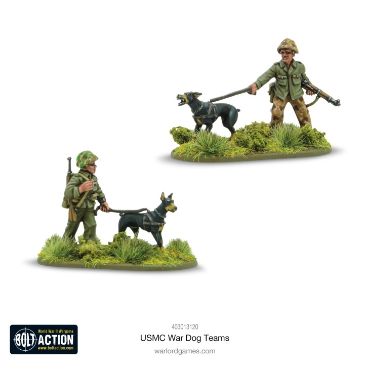 Bolt Action: USMC War Dog Teams