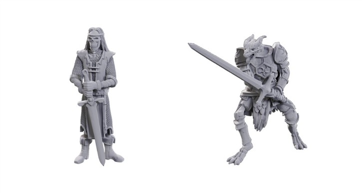 D&D Marvelous Minis: 50th Anniversary Skeleton Knights