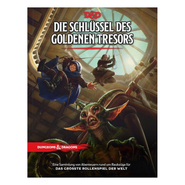 D&D RPG: Die Schlüssel des Goldenen Tresors - DE