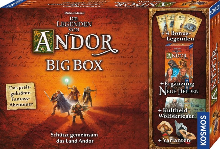 Die Legenden von Andor: Big Box - DE
