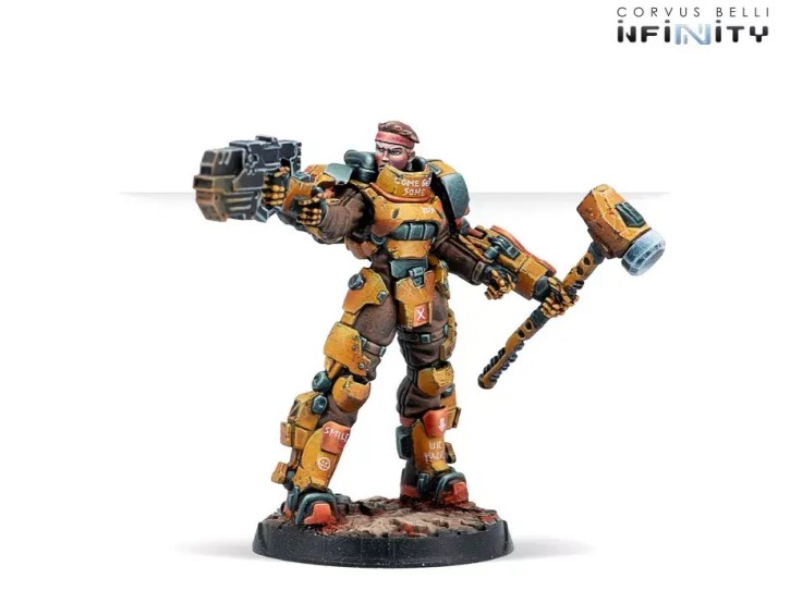 Infinity: Diggers Armed Prospectors (Chain Rifle)