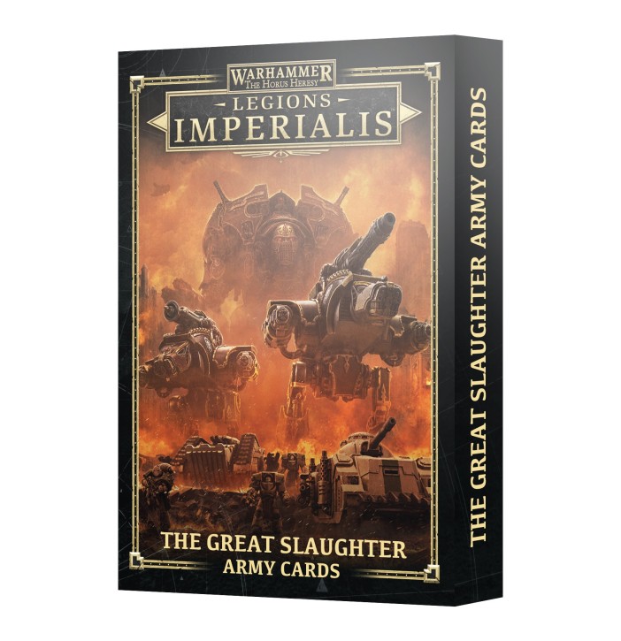 LEGIONS IMPERIALIS: The Great Slaughter Army Cards - EN