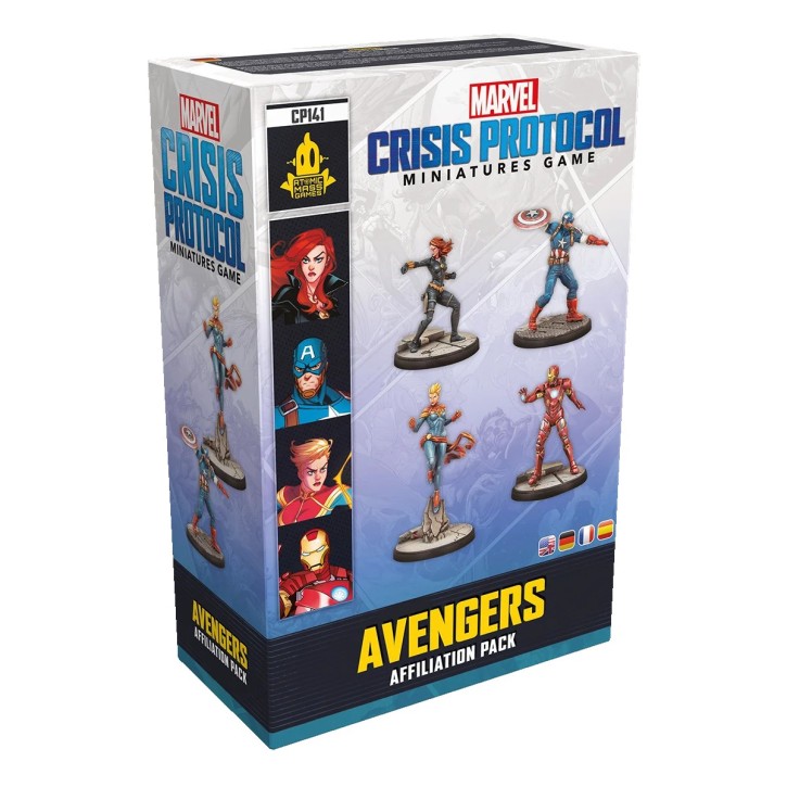 MARVEL CRISIS: Avengers Affiliation Pack - DE/EN
