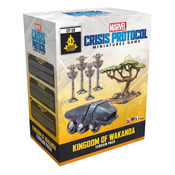 MARVEL CRISIS: Kingdom of Wakanda Terrain Pack - DE/EN