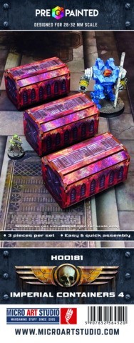 MICRO ART: Imperial Containers 4 (3) PREPAINTED
