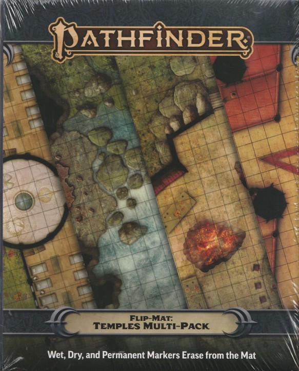 Pathfinder 2nd: Flip-Mat: Temples Multi-Pack