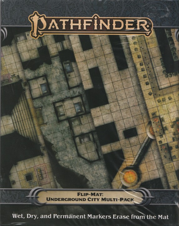 Pathfinder 2nd: Flip-Mat: Underground City Multi-Pack