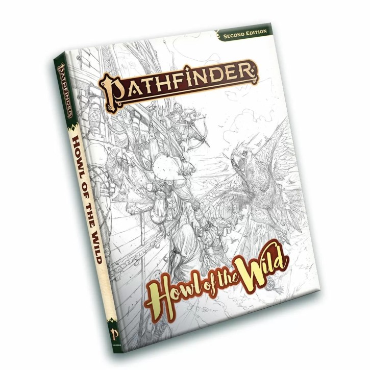 PATHFINDER 2ND: Howl of the Wild (Sketch Cover) - EN