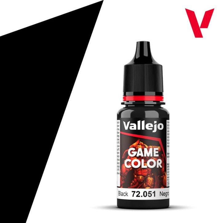 Vallejo Game Color: Black 18 ml