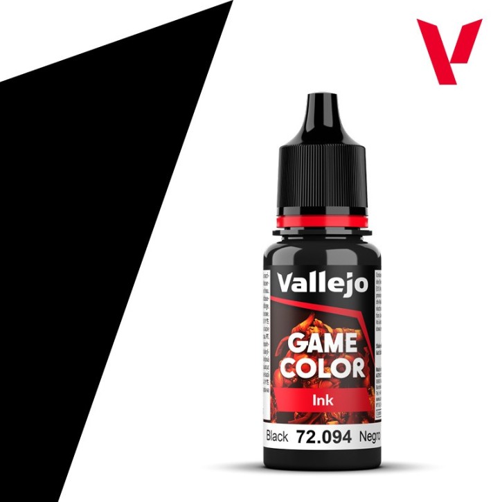 Vallejo Game Color: Black 18 ml (Ink)