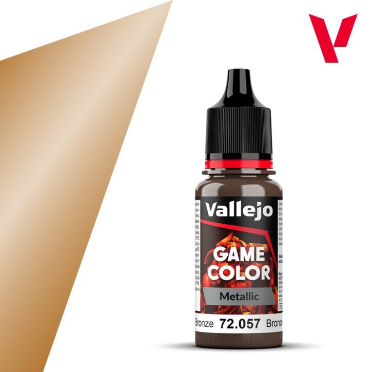 Vallejo Game Color: Bright Bronze 18 ml (Metallic)