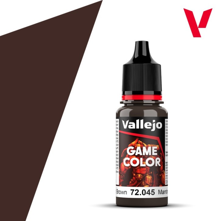 Vallejo Game Color: Charred Brown 18 ml