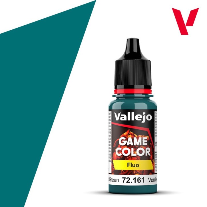 Vallejo Game Color: Fluorescent Cold Green 18 ml (Fluo)