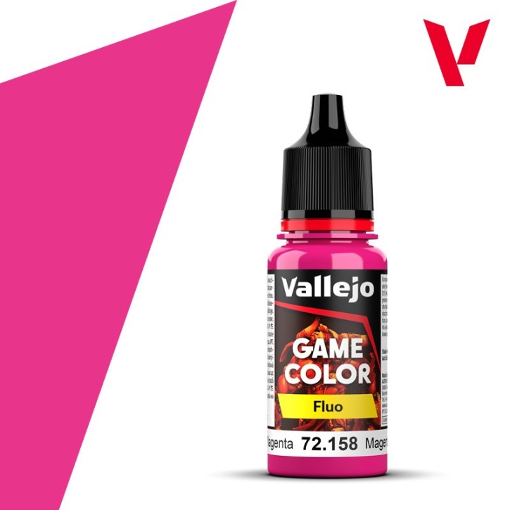 Vallejo Game Color: Fluorescent Magenta 18 ml (Fluo)