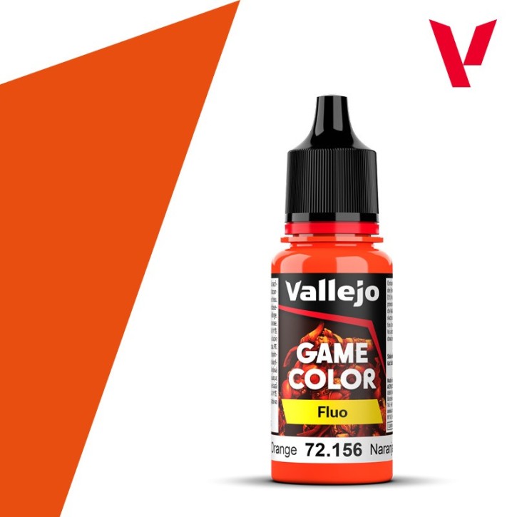 Vallejo Game Color: Fluorescent Orange 18 ml (Fluo)