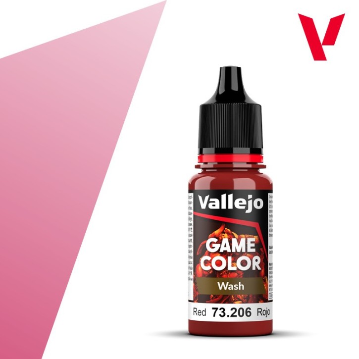 Vallejo Game Color: Red 18 ml (Wash)