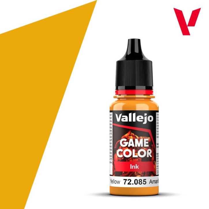 Vallejo Game Color: Yellow 18 ml (Ink)