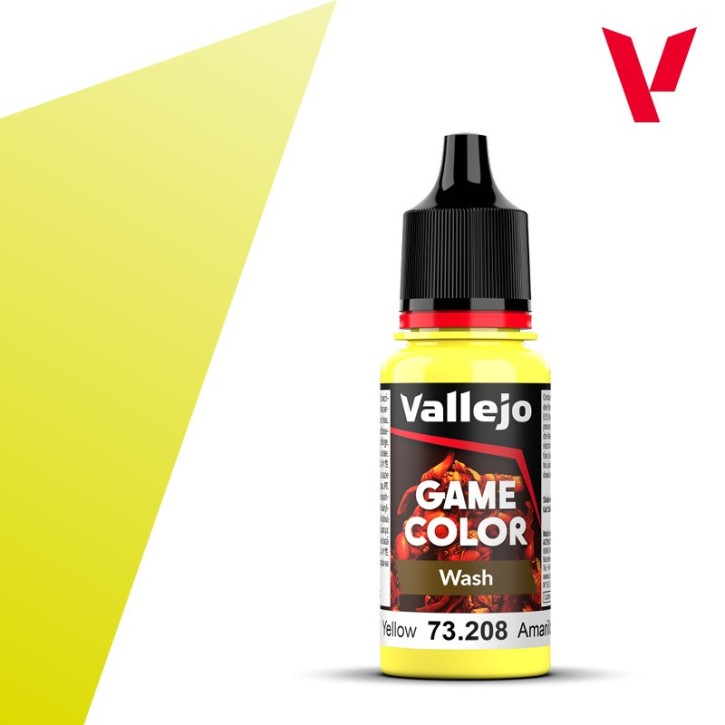Vallejo Game Color: Yellow 18 ml (Wash)