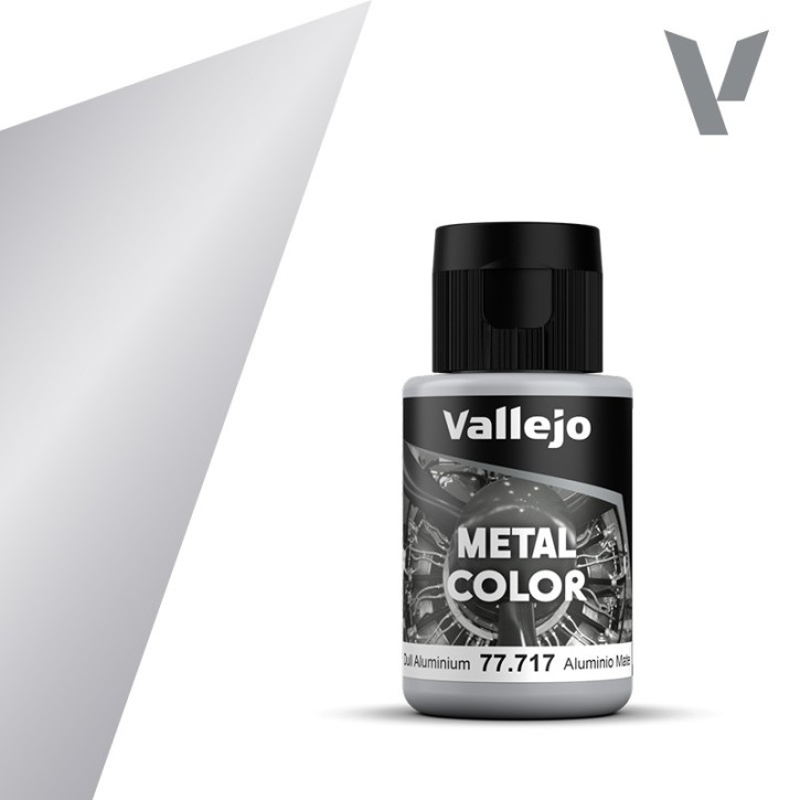 Vallejo Metal Color: 717 Mattes Aluminium 32ml