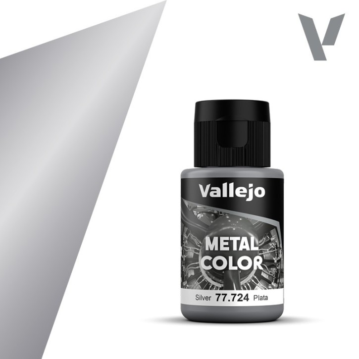 Vallejo Metal Color: 724 Silver 32ml