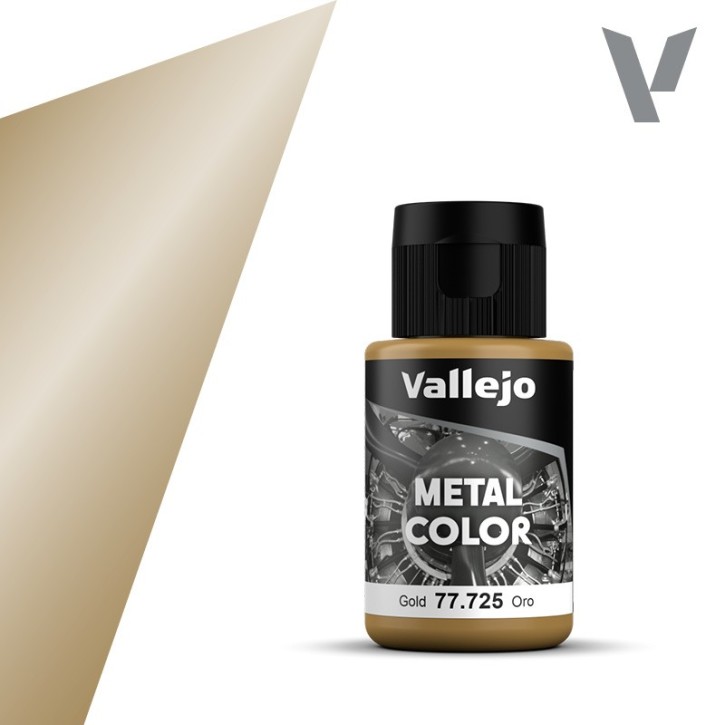Vallejo Metal Color: 725 Gold 32ml