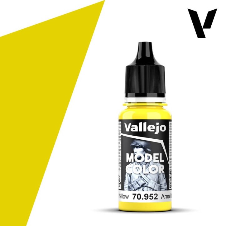 Vallejo Model Color: 025 Lemon Yellow 18ml (70952)