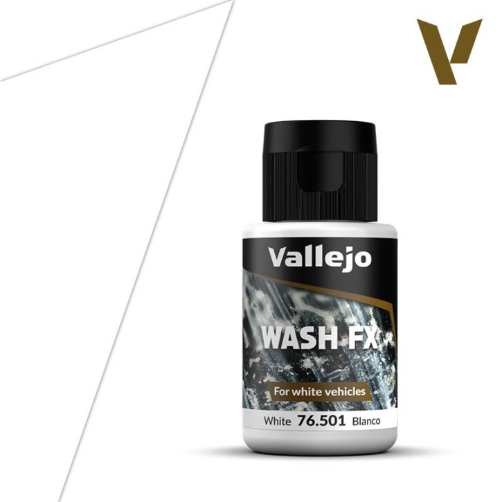 Vallejo Model Wash: 501 White (35ml)