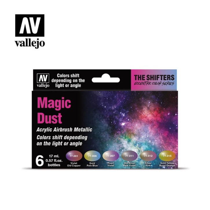 Vallejo Shifters: Magic Dust Set (6x 17ml)