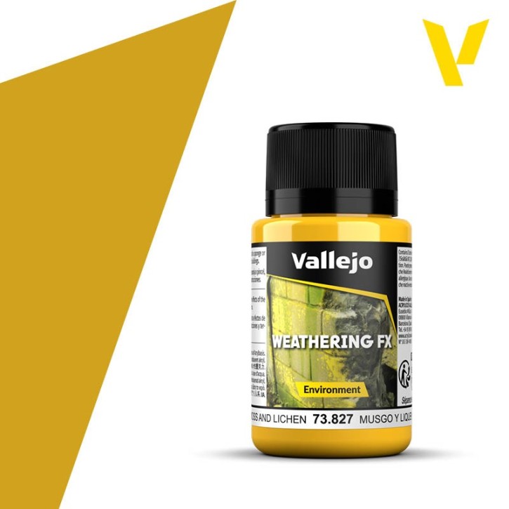 VALLEJO WEATHERING: Environment Moss and Lichen Eff. (40ml)
