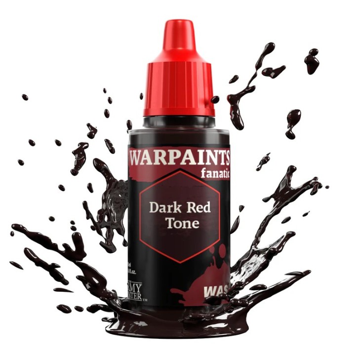 WARPAINTS FANATIC: Dark Red Tone (Wash)