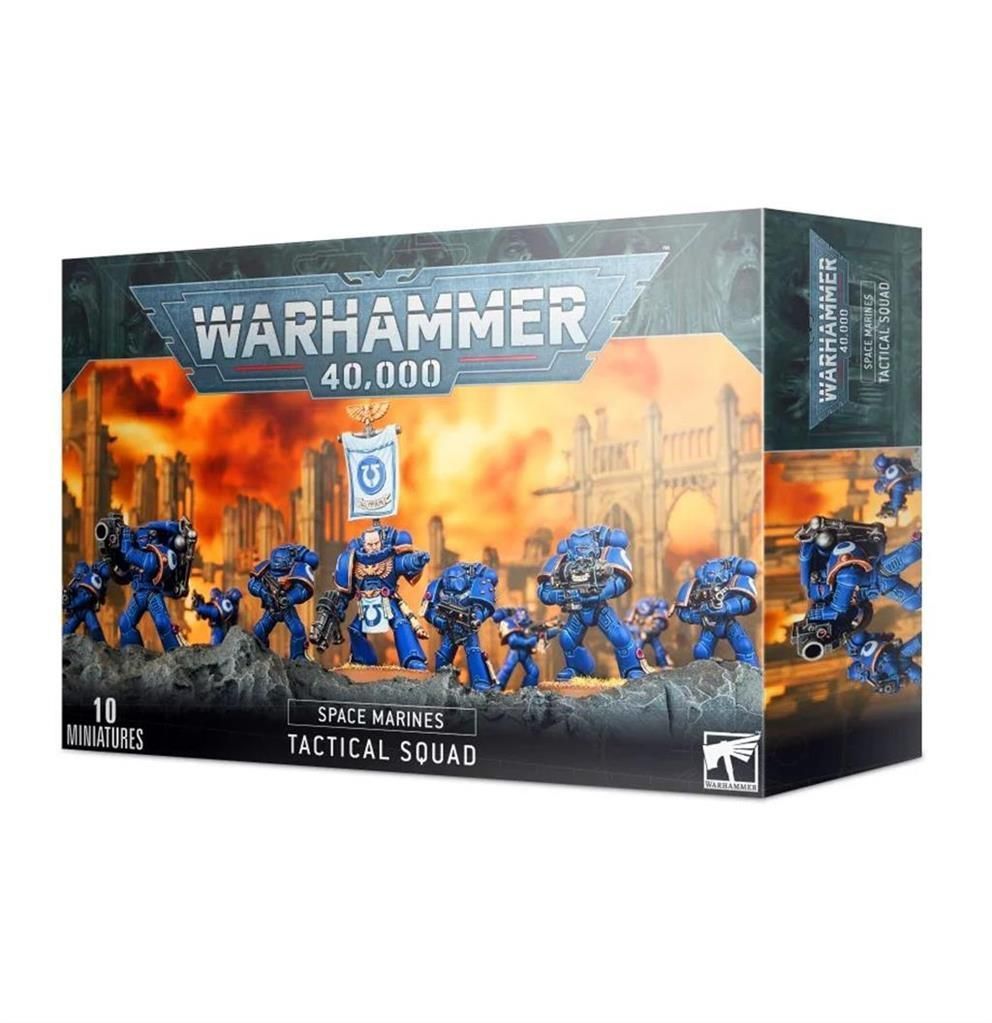 W40K: Space Marine Tactical Squad