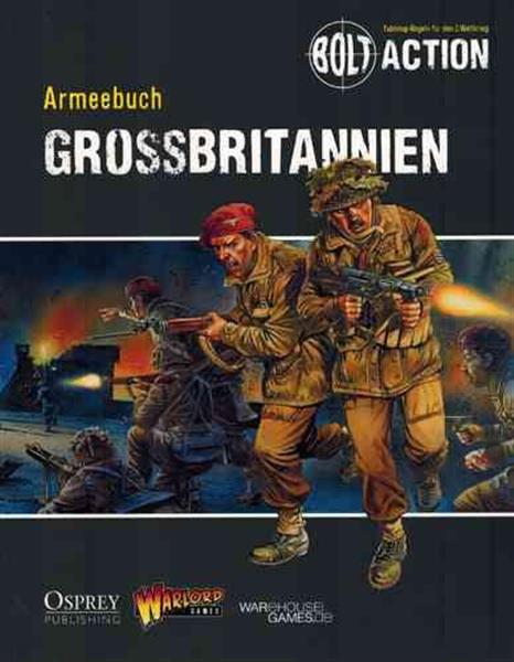 BOLT ACTION: Armeebuch Großbritannien - DE