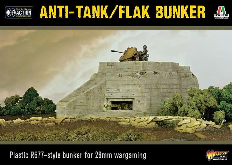BOLT ACTION: Anti Tank/Flak Bunker