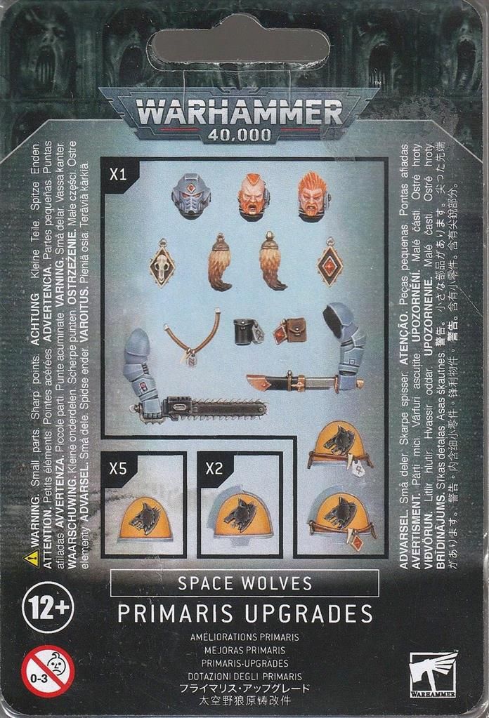W40K: Space Wolves Primaris Upgrades